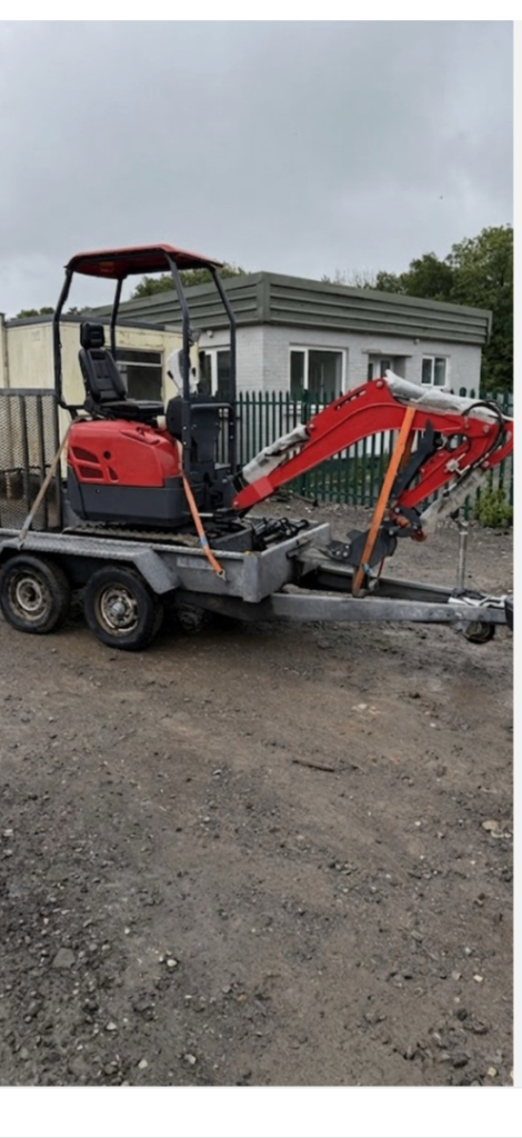 2026 Titan pro-SR 1.5 ton digger and trailer