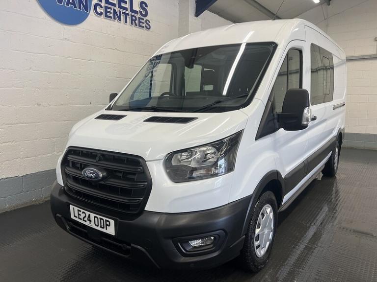 2024 Ford Transit 2.0 350 EcoBlue Trend Crew Van Double Cab 5dr Diesel Manual L3 H2 Euro 6 (s Com...