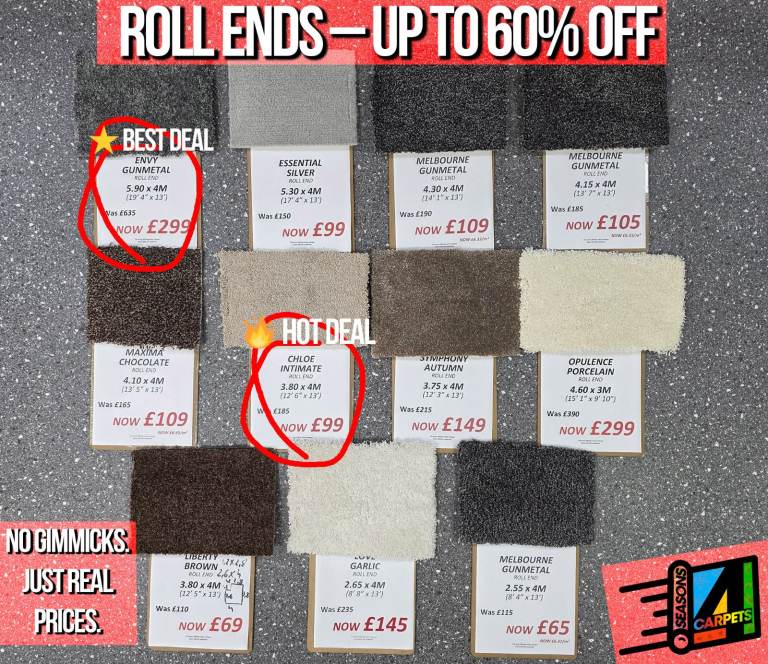 Carpet Roll Ends – Genuine Savings