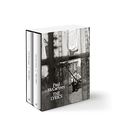 Paul McCartney The Lyrics 1956-Present To Date Hardcover Box Set A-Z