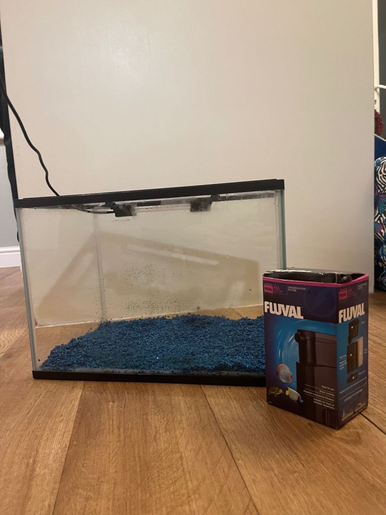 24Litre fish tank including Fluval filter 