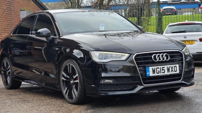 2015 Audi A3 1.6 TDI S line S Tronic Euro 6 (s/s) 4dr SALOON Diesel Automatic