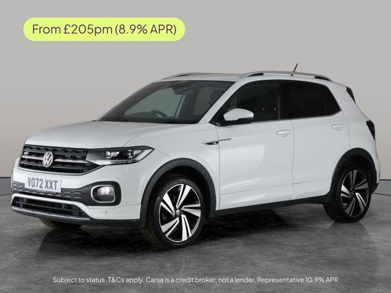 2022 Volkswagen T-Cross 1.0 TSI R-Line SUV 5dr Petrol Manual Euro 6 (s/s) (110 ps) - CARPLAY - LE...