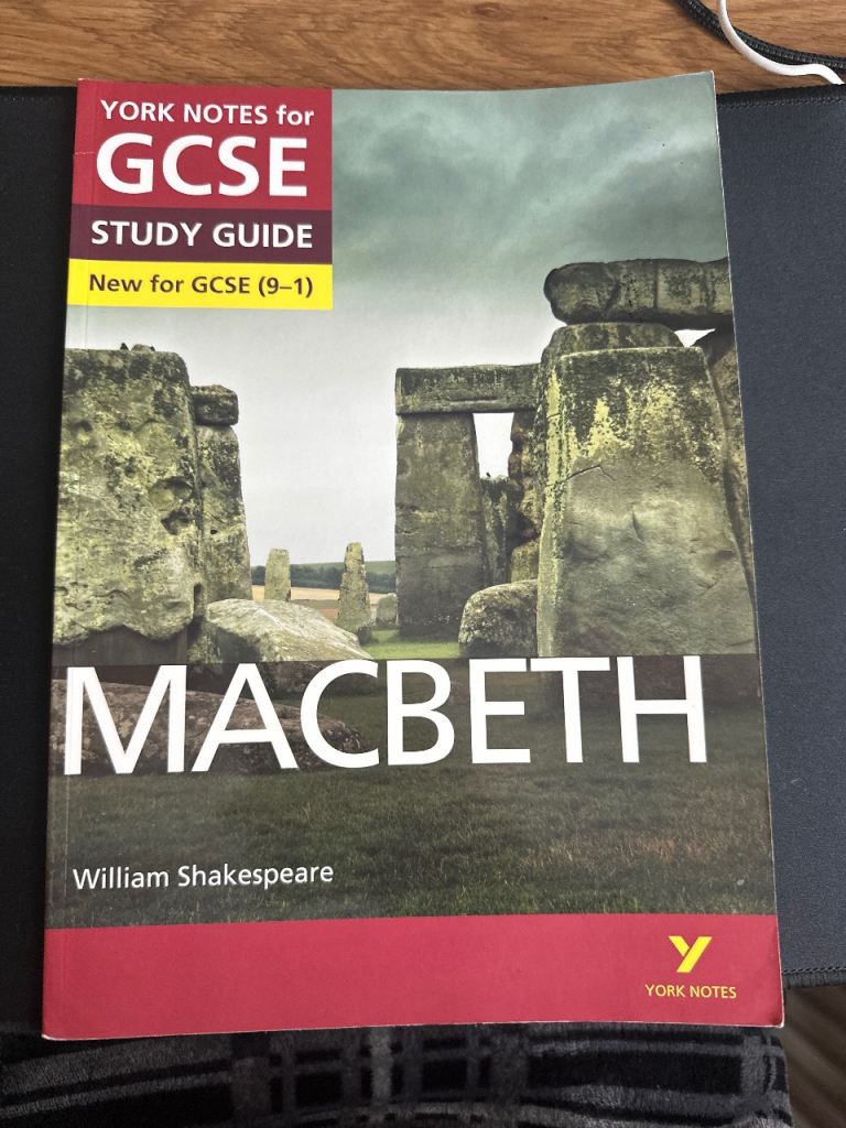 York Notes For GCSE MACBETH Study Guides New For GCSE 9-1