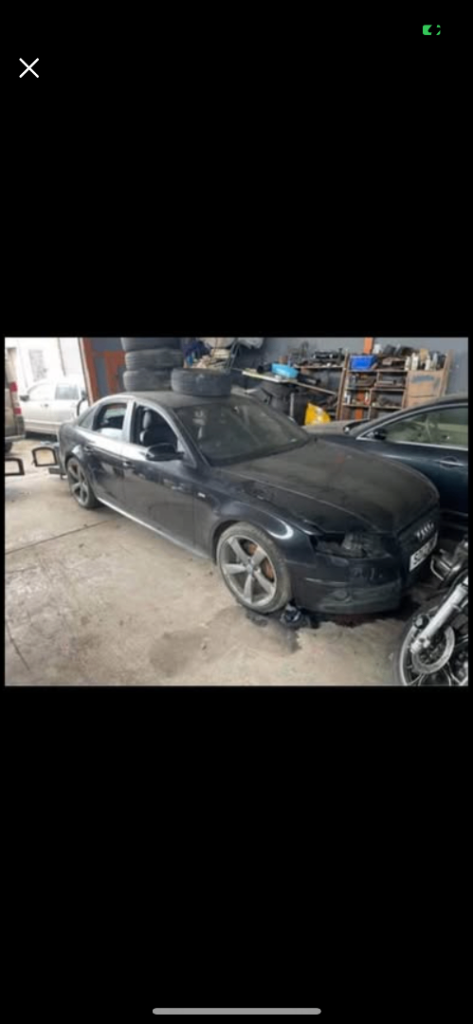 BREAKING 2012 AUDI A4 S LINE BLACK EDITION SALOON 2.0 TDI MANUAL QUATTRO 4 DOOR