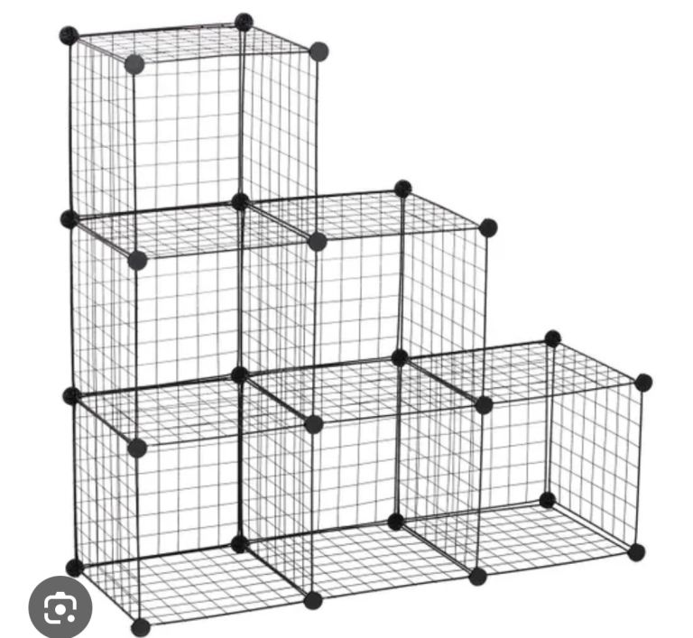 Wire mesh customisable storage