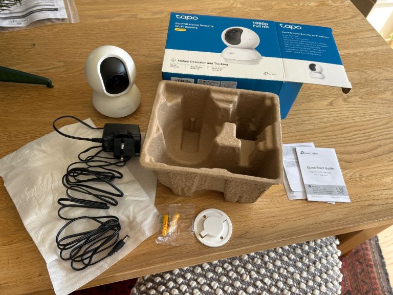 Tapo 1080p Full HD Smart Security Camera – As New