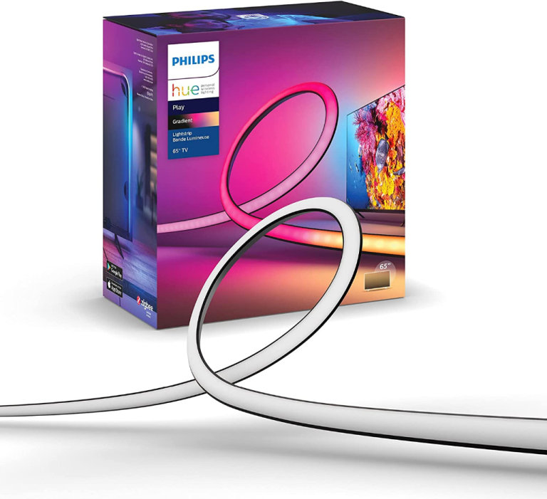 Philips Hue Gradient Lightstrip for 65 Inch TV Sync Game LED Smart Alexa Google Apple NEW SEALED