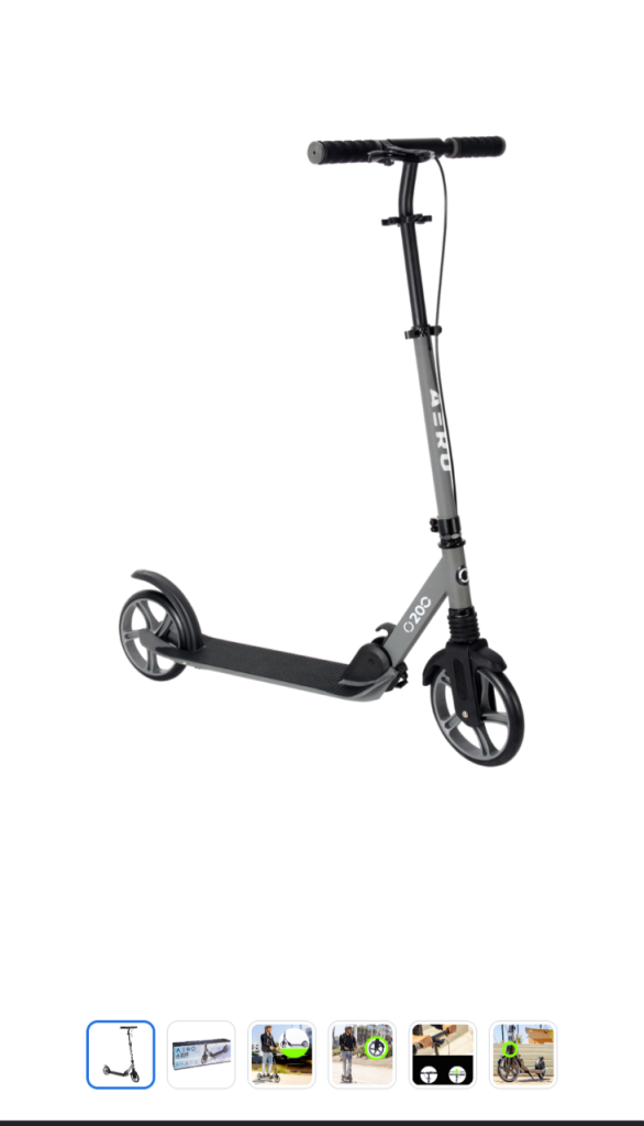Scooter Aero 200, aluminum, very good condition 