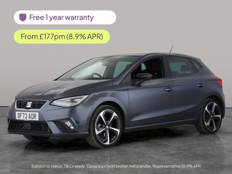 2023 SEAT Ibiza 1.0 TSI FR Sport Hatchback 5dr Petrol Manual Euro 6 (s/s) (110 ps) - SD CAR Hatch...