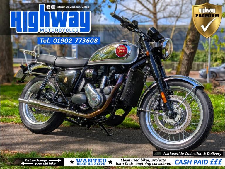 2023 BSA Gold Star 650 (2k Miles) Modern Retro Bike with Warranty & 12 Month MOT