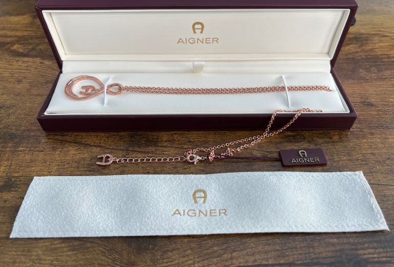 AIGNER Rose Gold necklace