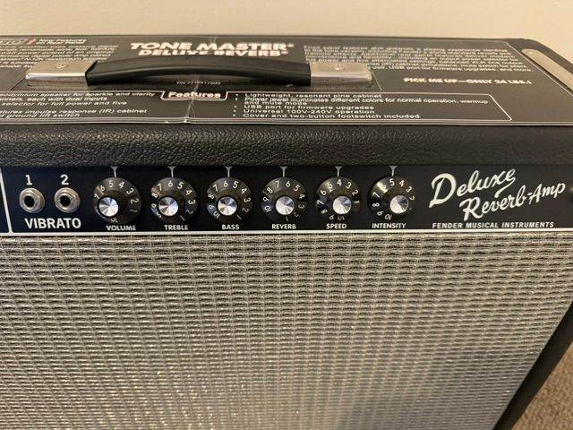Fender Tone Master Deluxe Reverb Amp – Fantastic Condition