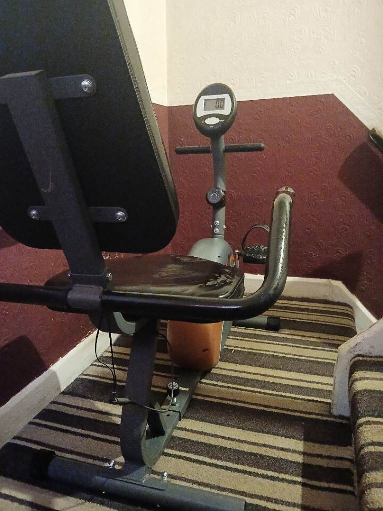 Marcy recumbent exercise bike