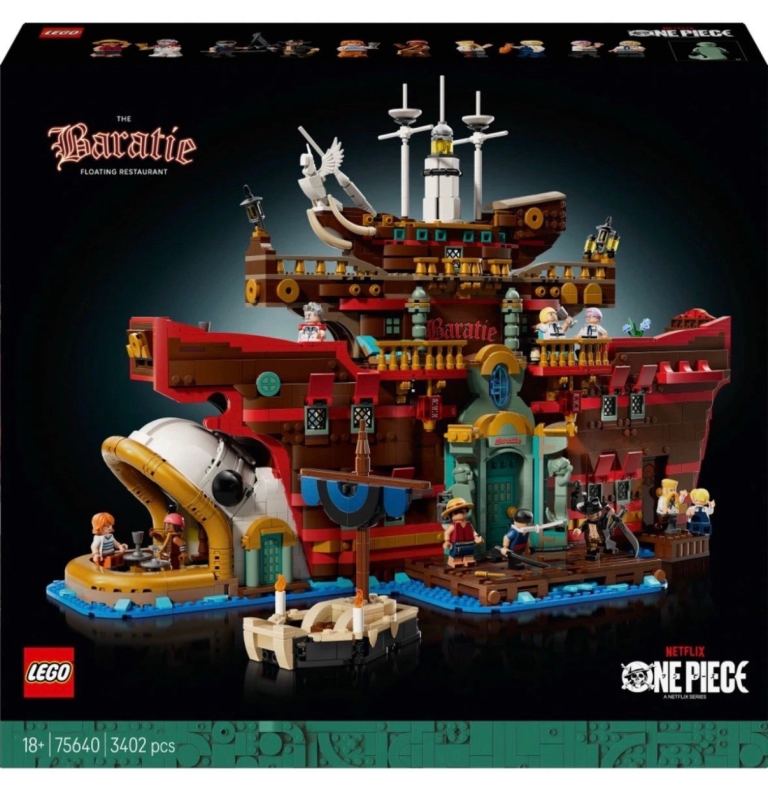 Brand new floating boat restaurant Lego 