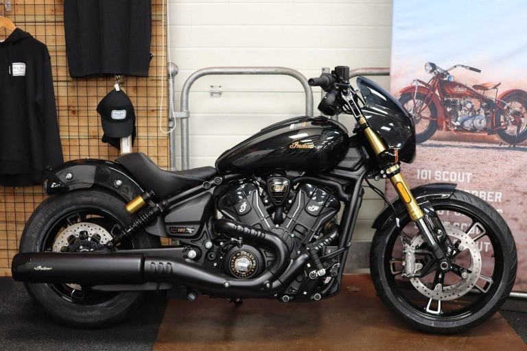 **IN STOCK** BRAND NEW 2026 INDIAN 101 SCOUT 1250 - BLACK CRYSTAL