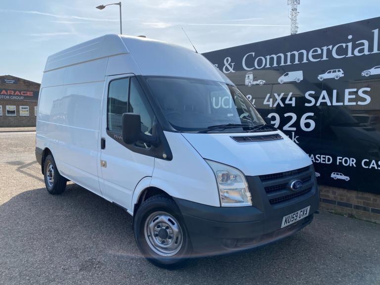 2009 Ford Transit T350 2.2 TDCi 115ps 6SP L2H3 MWB EXTRA HIGH ROOF PANEL VAN 92K 1 OWNER AC  PANE...