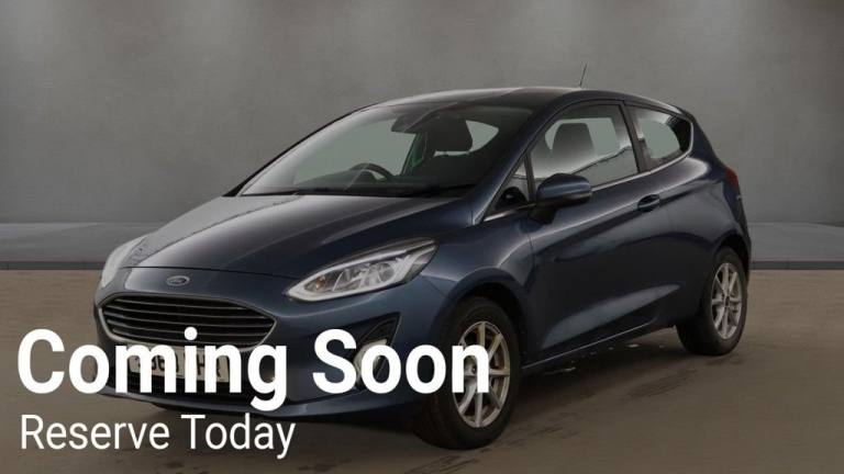 2019 Ford Fiesta 1.1 Zetec 3dr HATCHBACK PETROL Manual