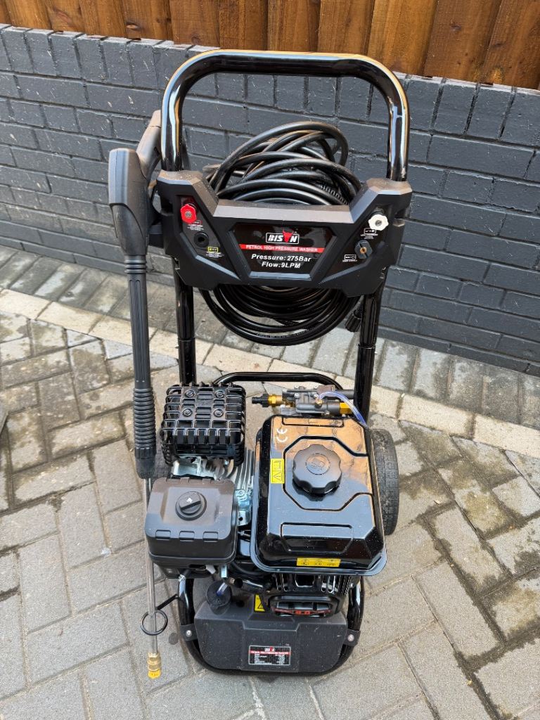 Bison 180DSP High Pressure Washer Petrol