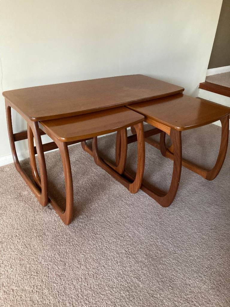  Parker Knoll Iconic Retro Design Large Nest of Tables Model 5424