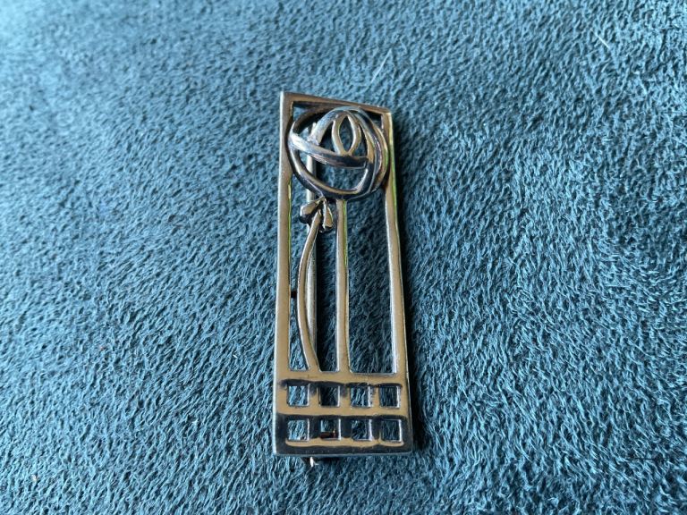 McIntosh Silver Brooch