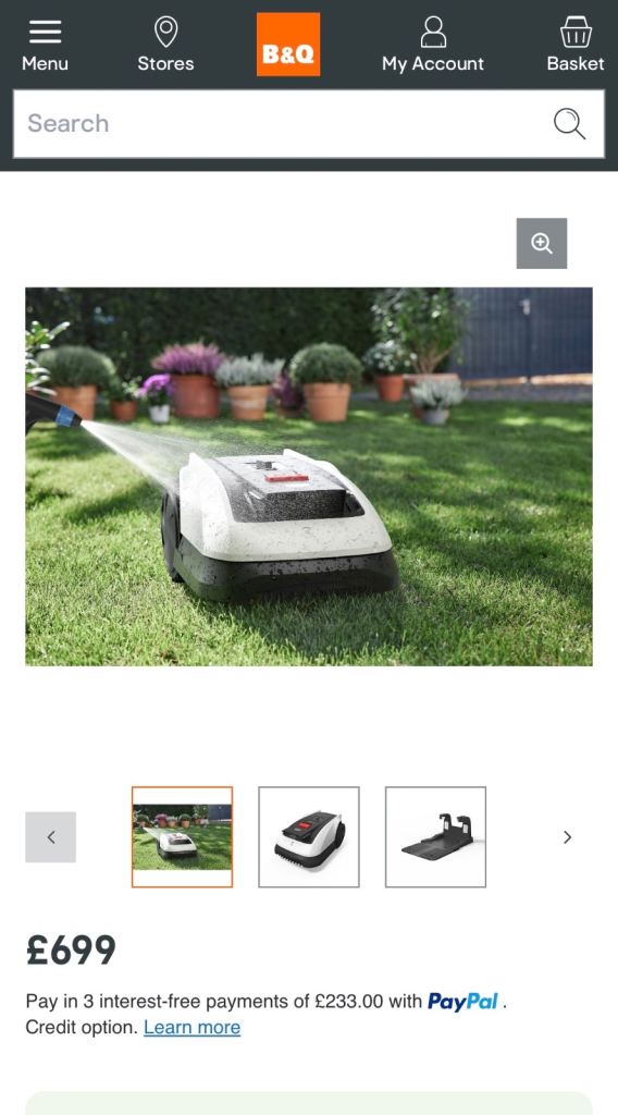 ECOVACS GOAT 0800 RTK ROBOT LAWN MOWER
