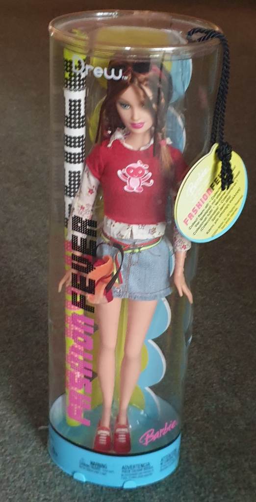BARBIE 'DREW' FASHION FEVER DOLL. NEW IN BOX
