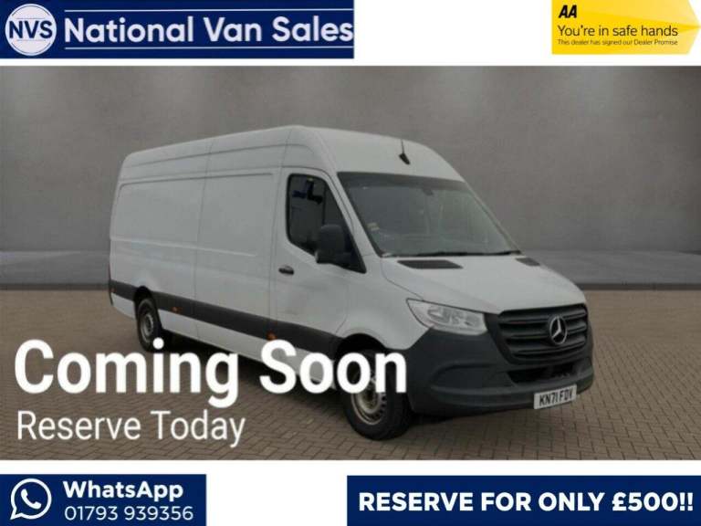 2021 Mercedes-Benz Sprinter 2.0 315 CDI Progressive RWD L3 H2 Euro 6 (s/s) 5dr PANEL VAN Diesel M...