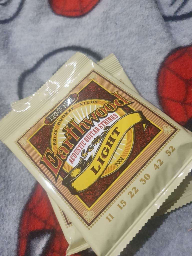 image for 2x Ernie Ball Acoustic Guitar strings