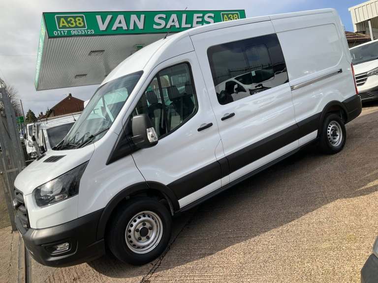 2023 Ford Transit 350 LEADER L3 H2 2.0 ECOBLUE 170 BHP DOUBLE CAB VAN EURO 6 PANEL VAN Diesel Manual
