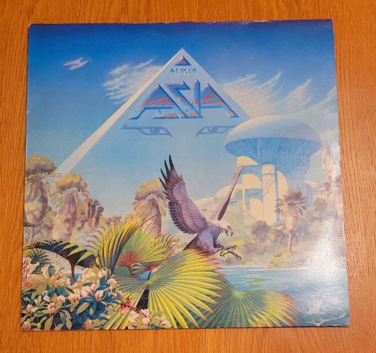 Asia Vinyl LP Alpha 80's Prog Rock