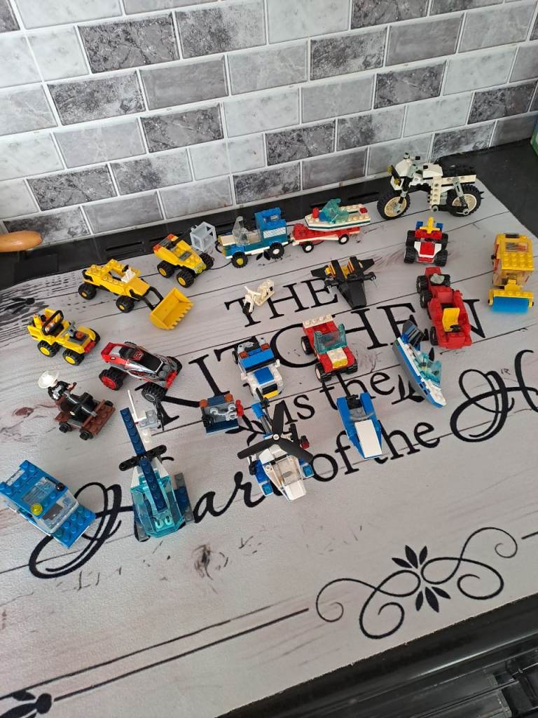 Lego Creator Mini Vehicle Bundle – Good Condition