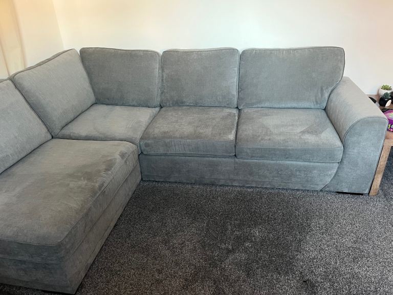 Grey Corner Sofa Brand New