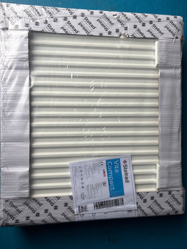 Stelrad Vita Compact Radiator – Brand New, White