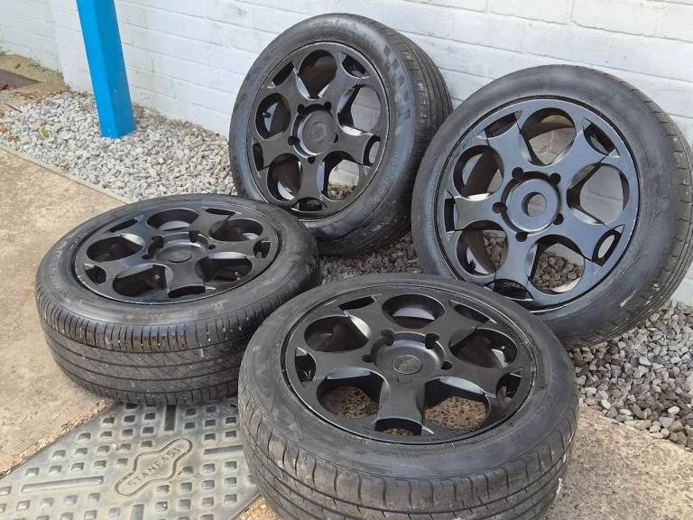 🌟Ford transit custom 18 inch alloy wheels 5x160 with MATCHING TYRES 7m++