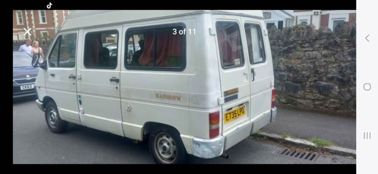 Renault Traffic camper van 1.7 petrol 