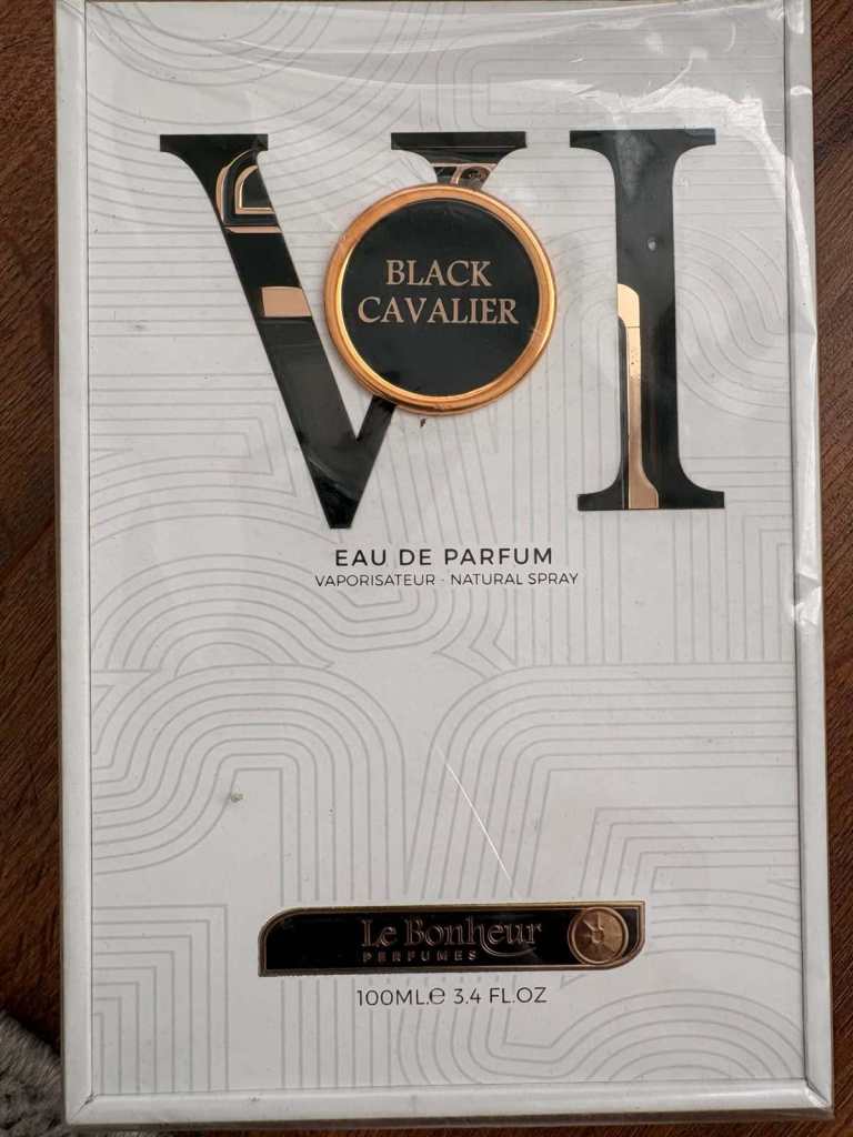 Le Bonheur Perfumes Black Cavalier VI Eau de Parfum 100ml – New