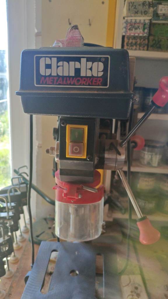 Metalworker pillar drill