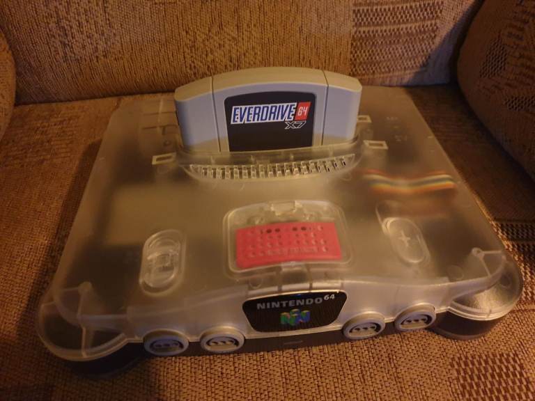 Nintendo 64 Console with RGB Advanced Mod + Component Cable