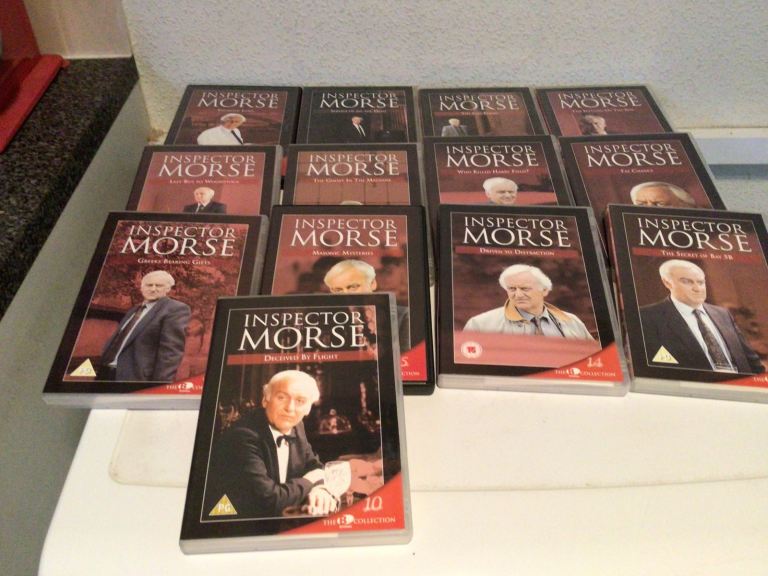 13 inspector morse dvd films £6 lot. 