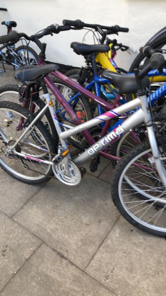 ladies cheap easy mount commuting/mountain bikes
