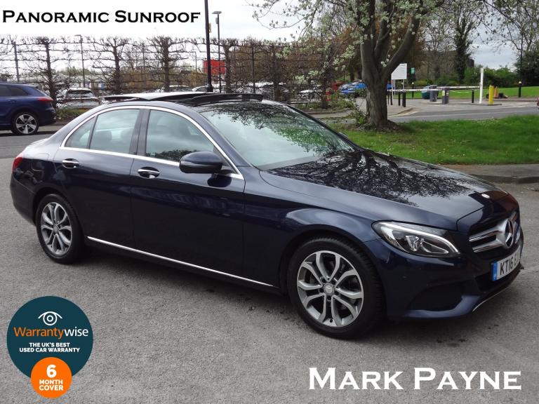 2016 Mercedes-Benz C Class C200 Sport Premium 4dr Auto SALOON Petrol Automatic
