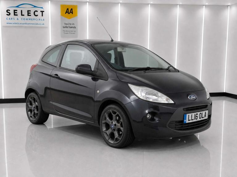 2016 Ford Ka 1.2 Zetec Black Edition 3dr HATCHBACK PETROL Manual
