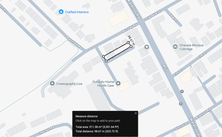 FREEHOLD LAND FOR SALE – STOKE-ON-TRENT – £27,500