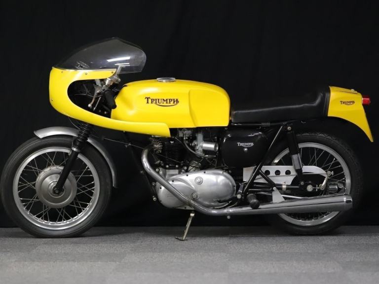 1961 Triumph Thunderbird 650 Dunstall Cafe Racer Matching Numbers Fully Resto...