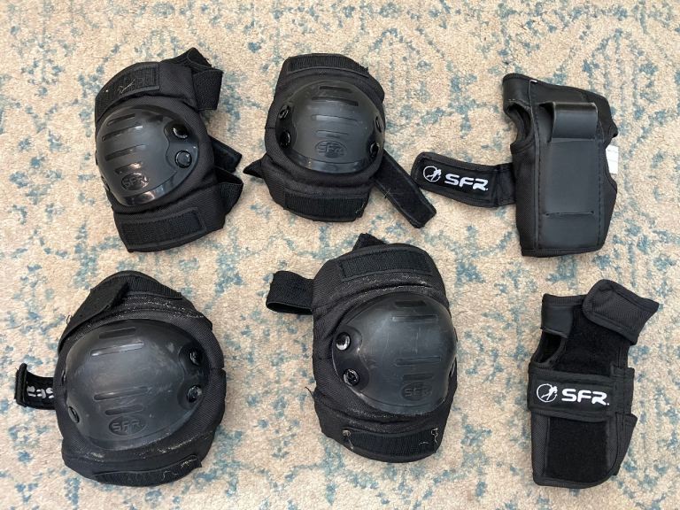 SFR Youth Ramp Triple Pad Set - Knee, Elbow, Wrist Pads, New