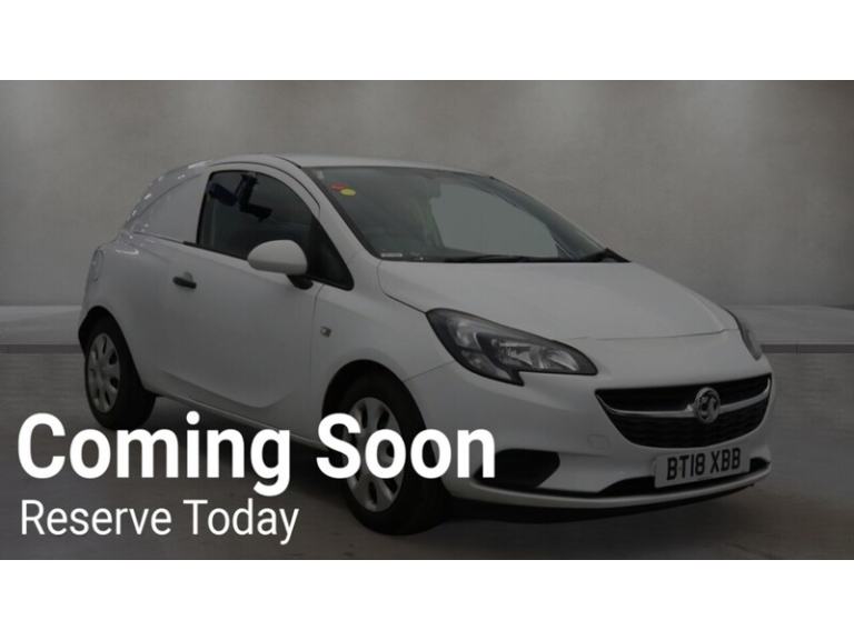 2018 Vauxhall Corsa 1.3 CDTi 16V 95ps ecoTEC Van [Start/Stop] CAR DERIVED VAN DIESEL Manual