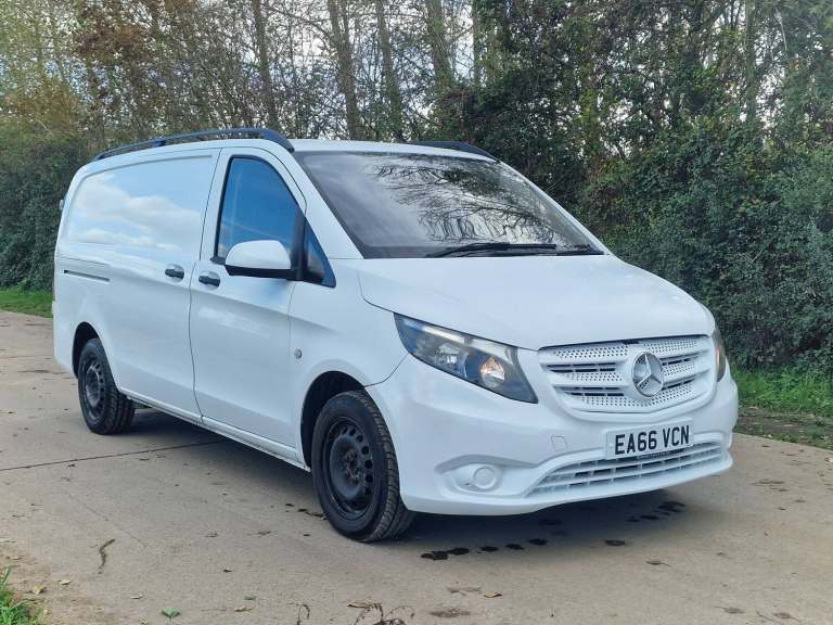2016 Mercedes Vito 114 BLUETEC LWB  Drives Perfect  7m MOT  146k Miles  ULEZ