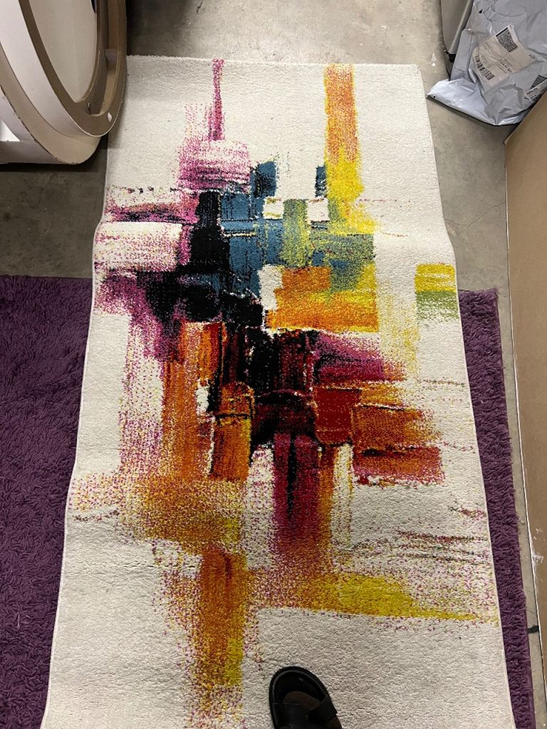 Colourful rug