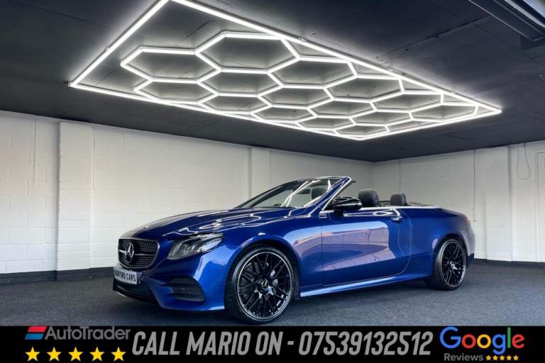 2020 Mercedes-Benz E Class E220d AMG Line 2dr 9G-Tronic CONVERTIBLE DIESEL Automatic